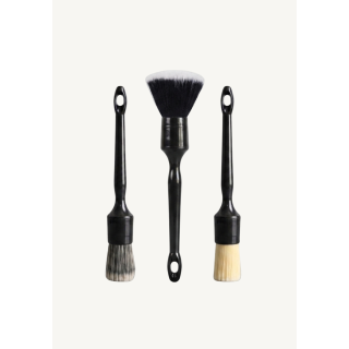 Pack de 3 Pinceaux de Detailing Premium – Intérieur & Extérieur
