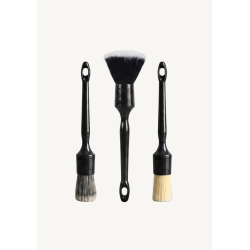 Pack de 3 Pinceaux de Detailing Premium – Intérieur & Extérieur