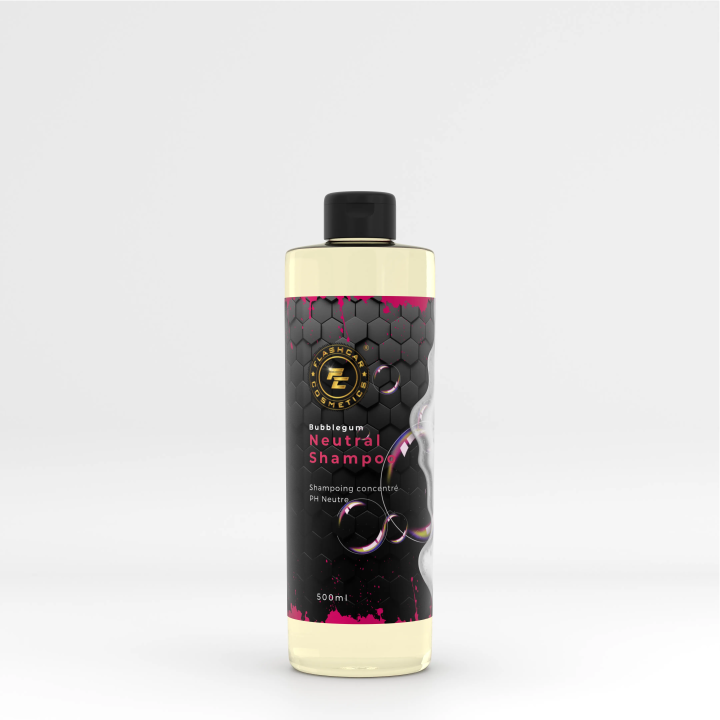 Bubblegum Neutral Shampoo – Shampoing PH neutre moussant | Flashcar