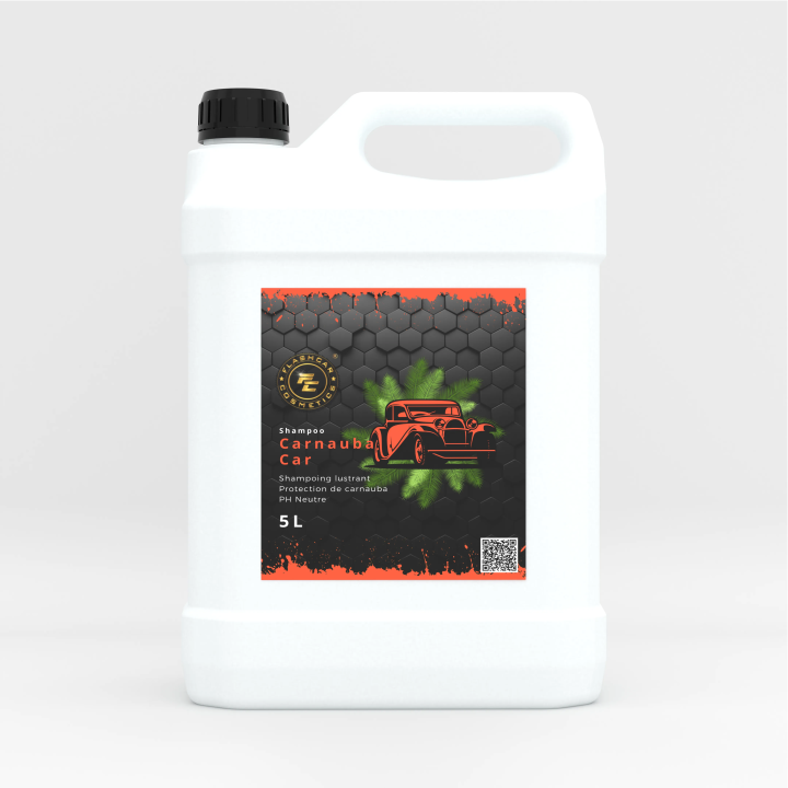 Shampoing Carnauba Voiture - Flashcar Cosmetic Carnauba Car 5L