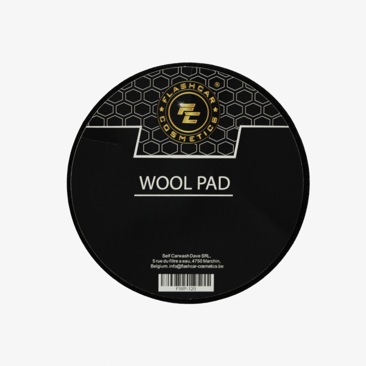 Wool Pad Orbital – Heavy Cut Wool Pad for DA Polishers | Flashcar